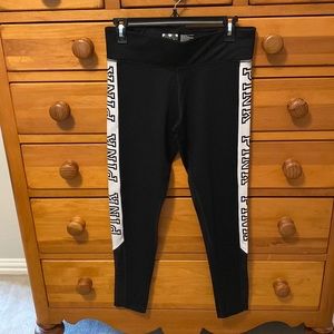 Pink ultimate black leggings